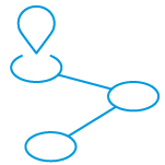 icon depicting our net zero GHG emissions journey